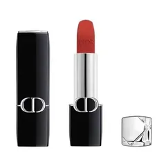 (CTy NK) Son Dior Rouge Velvet Nắp Hít 2025 777 Fahrenheit - Son Môi Đỏ Cam Chất Mịn, Độ Bám Lâu, Quà Tặng Ý Nghĩa Cho Phái Đẹp