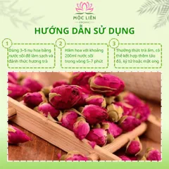 Hoa mẫu đơn khô 100g (Trà nụ hoa mẫu đơn) – Mộc Liên Organic