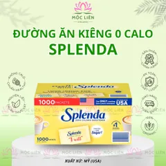[Date 2028] Set 100 gói Đường ăn kiêng Splenda cho người bệnh tiểu đường, eat clean, keto