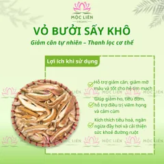 Vỏ bưởi khô 1kg – nguyên liệu thô, phơi nắng tự nhiên, nên rửa trước khi dùng