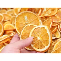 Cam lát sấy khô 500g, trà cam vàng sấy lạnh, thái lát, nguyên miếng, pha trà detox, decor, trang trí