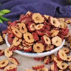 Táo Đỏ Thái Lát Sấy Khô 500g – Vị Ngọt Dịu, Không Vụn, Pha Trà, Nấu Chè, Chưng Yến