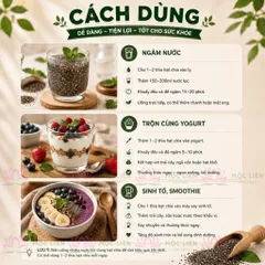 Hạt chia Úc Black Bag Chia Whole Dark Chia Seeds 500g