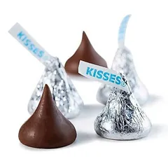[Tách lẻ] 100 viên kẹo socola sữa KISSES – hàng MỸ chính hãng – hershey's kisses chocolate 1,58kg