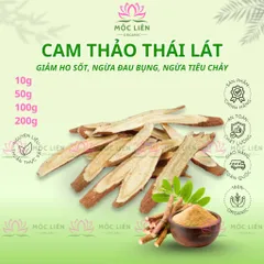 ✅[HÀNG LOẠI 1] Cam Thảo Khô Thái Lát – Giảm Ho Sốt, Thanh Nhiệt, Dịu Họng, Hỗ Trợ Tiêu Hóa Nhẹ