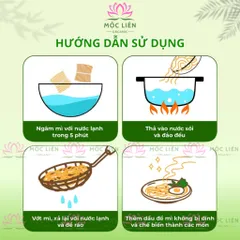 Mì Chũ Bắc Giang Sợi Khô Từ Gạo Trắng, Gạo Lứt, Ngũ Sắc Rau Củ Tự Nhiên