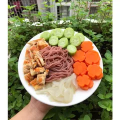 Bún Gạo Lứt Đỏ Orgafood Ăn Kiêng Ít Tinh Bột Eat Clean Thực Dưỡng