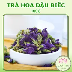 Hoa Đậu Biếc Khô Sấy Lạnh Loại 1 - 100g Trà Hoa Đậu Biếc Tự Nhiên 100% Nguyên Chất