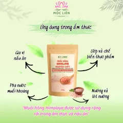 Muối Hồng Himalaya Tự Nhiên Dạng Túi Hạt Mịn / Hạt To Dùng Spa & Nấu Ăn