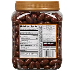 Socola sữa hạnh nhân Kirkland Milk Chocolate Almonds Mỹ, nhân hạt giòn béo, thơm ngon thượng hạng