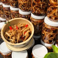 ✅[ÍT NGỌT – TẾT GIAO HOẢ TỐC] Củ Cải NgâmTương Thuần Chay Hũ 500g – Đậm Vị, Thơm Ngon Giòn Ngọt, Đồ Chay Ăn Liền
