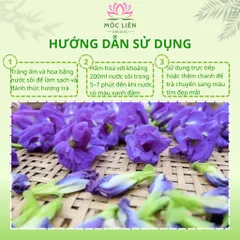 Hoa Đậu Biếc Khô Sấy Lạnh Loại 1 - 1kg Trà Hoa Đậu Biếc Tự Nhiên 100% Nguyên Chất