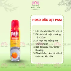 Dầu Xịt Ăn Kiêng PAM Không Calo 12oz Hàng Mỹ Cho Gymer Người Ăn Kiêng Eat Clean Keto