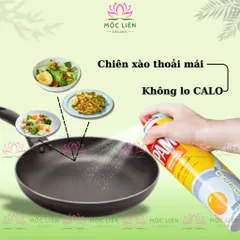 Dầu Xịt Ăn Kiêng PAM Không Calo 12oz Hàng Mỹ Cho Gymer Người Ăn Kiêng Eat Clean Keto
