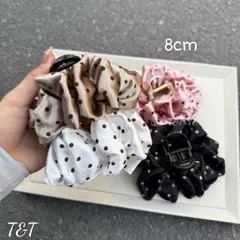 🌷 KẸP TÓC VẢI XẾP LY – NHỎ XINH MÀ LÊN TÓC CỰC ĐIỆU 🌷
