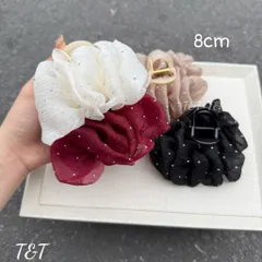 🌷 KẸP TÓC VẢI XẾP LY – NHỎ XINH MÀ LÊN TÓC CỰC ĐIỆU 🌷