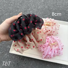 🌷 KẸP TÓC VẢI XẾP LY – NHỎ XINH MÀ LÊN TÓC CỰC ĐIỆU 🌷