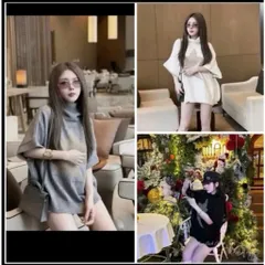 (LC004) Áo len nữ (LEN MỎNG) cổ lọ tay lỡ, áo len form rộng hot new 2026