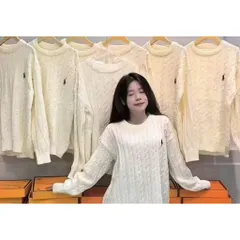 Áo len dệt kim unisex nam nữ thêu ngựa, áo len form rộng HOT NEW 2025