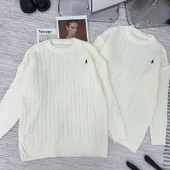 Áo len dệt kim unisex nam nữ thêu ngựa, áo len form rộng HOT NEW 2025