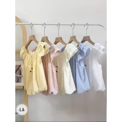 (AP005) Áo trễ vai cánh tiên có dây buộc form vừa người