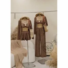 (BKN002) Set ren 3 món 2 dáng thích hợp đi biển đi du lịch, dành cho nữ sang chảnh