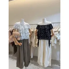 (AP009) ÁO TRỄ VAI HỌA TIẾT CHẤM BI VOAN TƠ VIỀN BÈO TUA PHÙ HỢP ĐI CHƠI ĐI CAFE