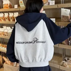 Áo Khoác Nỉ Hoodie Khóa Kéo 2 Đầu thêu chữ NQ3, Áo Khoác Unisex Nam Nữ Form Rộng