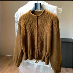 Áo len cardigan cúc boc dây rút eo, áo len sợi kim tuyến lấp lánh sang chảnh hàng QC