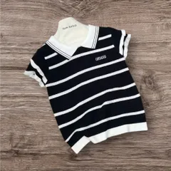 (LC002) áo polo len mongtoghi MM phối tay bèo 2 tầng, áo len QC siêu xinh