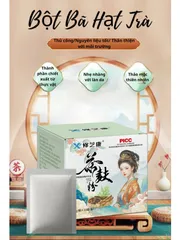[XIUZHUKANG] Bột gội đaax bã hạt trà kết hợp một số thảo mộc tự nhiên giúp tóc chắc khỏe hơn, nuôi dưỡng từ chân tóc