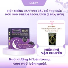 Hộp miếng dán tinh dầu hỗ trợ giấc ngủ GMN Dream Regulator (6 pax/ hộp)