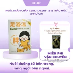 Nước ngâm chân Genki Talent - series từ chối cô nàng béo 40ml/ gói