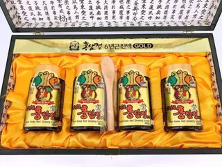 Cao Hồng Sâm Hàn Quốc Kanghwa Hộp Gỗ 250g x 4 Lọ 831724