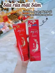 Sữa rửa mặt My Golden Korea Red Ginseng sạch sâu, sáng da 130g 🏷️ Giá rẻ vô đối