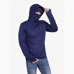 Áo Chống Nắng Nam Nữ Chất Liệu Thông Hơi Thiết Kế Có Che Trán Có Túi Trong Mềm Mịn Thoáng Mát Thoải Mái Chống Tia UV