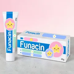Kem Bôi Da Funacin Hỗ Trợ Dịu Mẩn Đỏ & Chăm Sóc Bề Mặt Da Khô Ráp Tuýp 25g