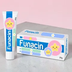 Kem Bôi Da Funacin Hỗ Trợ Dịu Mẩn Đỏ & Chăm Sóc Bề Mặt Da Khô Ráp Tuýp 25g