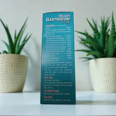 Gel Dạ Dày Gastrocom Pluss Hộp 15 Gói - Giảm Acid Dịch Vị, Giảm Đau Thượng Vị, Trào Ngược Dạ Dày