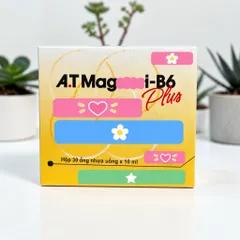 Nước Uống A-T M-a-g-n-e-s-i B6 Plus Bổ Sung Khoáng Chất Cân Bằng Năng Lượng Thư Giãn Cơ Thể Hộp 30 Ống x 10ml
