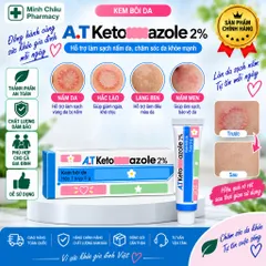 Kem bôi Hết Hẳn Nấm ngứa, Nấm hình tròn, Nấm đồng xu, Hắc lào Háng, Bụng, Đùi, Mông (Cực hiệu quả)_ loại 5g AT