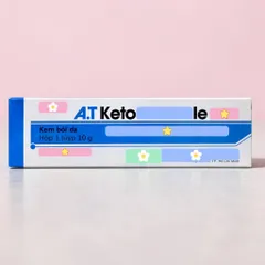 Kem Bôi Da A-T K-e-t-o-c-o-n-a-z-o-l-e Hỗ Trợ Chăm Sóc & Làm Dịu Da Khô Ráp Tuýp 10g
