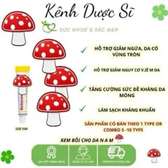 sản phẩm dùng ngoài da, móng kháng khuẩn theo combo