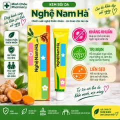 Kem Bôi Tinh Chất Nghệ NH Hỗ Trợ Làm Dịu Da Mờ Thâm Mịn Bề Mặt Tuýp 10g