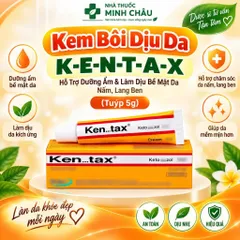 Kem Bôi Dưỡng Da K-E-N-T-A-X Hỗ Trợ Dịu Mát & Cân Bằng Bề Mặt Da Tuýp 5g