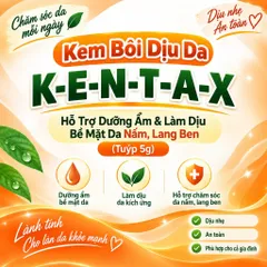 Kem Bôi Dưỡng Da K-E-N-T-A-X Hỗ Trợ Dịu Mát & Cân Bằng Bề Mặt Da Tuýp 5g
