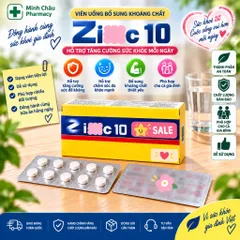 Viên Uống Z-i-n-c Tăng Cường Vi Chất Hỗ Trợ Nâng Cao Đề Kháng Cân Bằng Thể Trạng Hộp 60 Viên