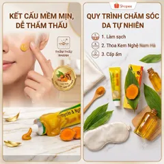 Kem Bôi Nghệ E-r-y-t-h-r-o NH Hỗ Trợ Làm Dịu Vùng Da Thô Ráp & Mịn Bề Mặt Da Tuýp 10g