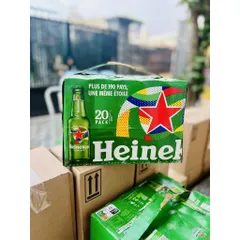 Bia Heineken Pháp thùng 20 chai NHẬP KHẨU PHÁP