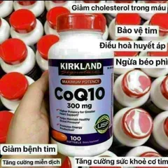 Viên CoQ10 300mg Kirkland chai 100 viên